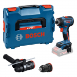 Bosch akutrell-kruvikeeraja EXSR18V-90FC + 2 adapterit, ilma aku ja laadijata