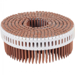 TJEP rullnael ZE 2,5 x 50 mm 0&deg; kamm kuumtsingitud Decra punane, plastseoses 1950 tk