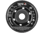 YATO raspel-lihvketas 125 x 22,2 x 18 mm puit/poorbetoon/kipsplaat/plast, YT-59185