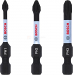 Otsakute komplekt Bosch Impact PH1-PH3 x 50 mm, 3-osaline