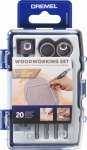 DREMEL 20-osaline puidut&ouml;&ouml;de komplekt 681