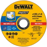 DeWalt l&otilde;ikeketas FASTCUT 125 x 1,0 x 22,23 mm INOX, DT20540-1-QZ