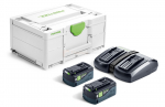 Festool energia-komplekt SYS 18V 2 x 5,0 Ah/TCL 6 DUO