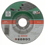 Bosch kohrutatud l&otilde;ikeketas kivile 115 x 22,23 x 2,5 mm 5 tk