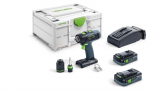 Festool akutrell-kruvikeeraja T 18+3 HPC 4,0 I-Plus