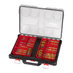 Milwaukee metallipuuride komplekt Shockwave HSS-G Tin, PACKOUT kohvris, 2-13 mm, 220-osaline, 4932502132