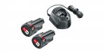 Bosch aku PBA 12 V 2 x 1,5 Ah + GAL1210 laadija