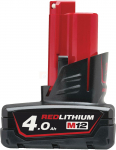 Aku Milwaukee M12 B4 - 4,0 Ah