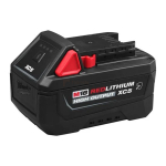 Milwaukee aku M18 HB5 5,0 Ah &otilde;li- ja vedelikekindla korpusega, 4932499330