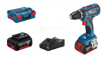 Bosch akutrell-kruvikeeraja GSR 18V-28 2 x 4,0 Ah, GAL 18V-40 laadijaga