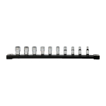 Milwaukee padrunite komplekt 1/4" 4-13 mm 10-osaline, 4932501800