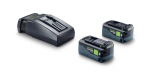 Festool energia-komplekt 18 V 2 x 5,0 Ah/TCL 6
