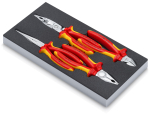 KNIPEX VDE tangide komplekt 4-osaline, 002001V20