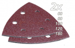 Makita delta lihvpaberite komplekt K60, 80, 100, 120, 180
