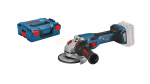 Bosch akunurklihvija GWS 18V-15 C + L-Boxx, ilma aku ja laadijata