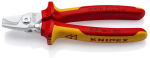 KNIPEX kaablik&auml;&auml;rid 165 mm, max 15 mm / 50 mm&sup2;, avanemisvedruga, VDE, 9526165