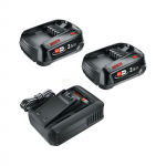 Bosch stardikomplekt 18V 2 x 2,5 Ah, AL18V-44