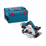 Akuketassaag Bosch GKS 18V-57 G + L-Boxx - ilma aku ja laadijata