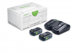 Festool energia-komplekt SYS 18V 2xTBX 4/TCL 6 DUO