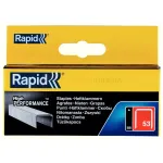 Rapid klambrid 53/6 2500 tk 11,4 x 0,75 mm punane, 11856225