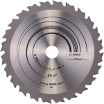 Bosch saeketas 165 x 20/16 x 1,7 mm z24 - Speedline Wood