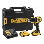 DeWalt akul&ouml;&ouml;ktrell DCD709D2T (2Ah Kit)