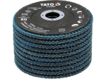 YATO lamell-lihvketas 125 x 22 mm - K80 - 10 tk, YT-833002