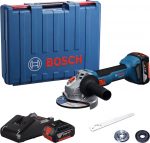 Bosch akunurklihvija GWS 18V-8 - 2 x 4,0 Ah