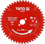 YATO saeketas laminaadile 165 x 20 x 2,5 mm 48T, YT-608771