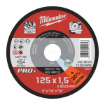 L&otilde;ikeketas Milwaukee PRO+ roostevaba terasele 125 x 1,5 x 22,23 mm