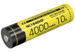 Nitecore aku NL1840HP 4000 mAh, t&uuml;&uuml;p 18650
