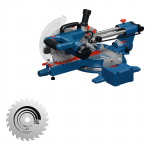 Bosch j&auml;rkamissaag GCM305-216S + 2 saeketast