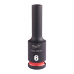 L&ouml;&ouml;kpadrun Milwaukee Shockwave 3/8", pikk - 6 mm