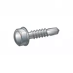 Essve &uuml;lekattekruvi l&auml;ikiv Zn 4,8-6,3 x 19-22 mm 250 tk - 6,3X22 mm