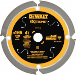 DeWalt saeketas Extreme 165 x 20 mm Z4 kiudtsementplaadile
