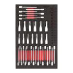 Milwaukee padrunite komplekt t&ouml;&ouml;riistak&auml;russe 51-osaline, 4932502081