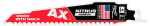 Milwaukee otssaetera AX Nitrus Carbide 150 mm 5 TPI, 48477251