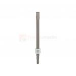 Lapikmeisel 400 x 22 mm, 19 mm kuuskantkinnitusega ja tagasip&ouml;&ouml;ratud kraega