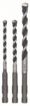 Universaalpuuride komplekt Bosch SDS-Quick 5/6/8 mm, 3-osaline