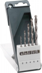 5-osaline Bosch HSS-G, DIN 338 metallipuuride komplekt 1/4" kuuskantsabaga