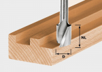 Festool spiraalsoonefrees HW Spi S8 - D6/21