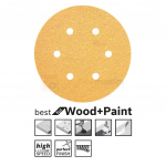 Lihvpaber Bosch C470, 150 mm, 5 tk - Best for Wood and Paint - 120