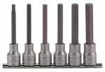 Teng Tools padrunotsakute komplekt HEX 5-12 mm 1/2" pikad 6-osaline, 118910108