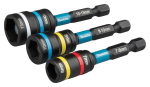 Makita padrunotsakute komplekt IMPACT BLACK 2in1 1/4" 3-osaline, E-29826