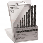 Bosch keerdpuuride komplekt HSS-R, DIN 338 PointTeQ 10-osaline