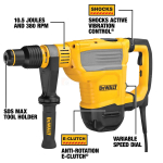 Dewalt puurvasar D25614K, D25614K-QS