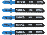 YATO tikksaetera 75 x 1 mm, 21 TPI, metallile 5 tk