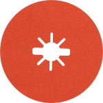 Kiudlihvketas Bosch EXPERT R782 Prisma Ceramic 125 mm, X-LOCK / 22,23 mm - K80 - 25 tk