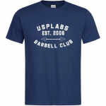USP Barbell Club Slim Fit T-Shirt Blue