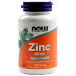 NOW Zinc  Gluconate 250 tab.